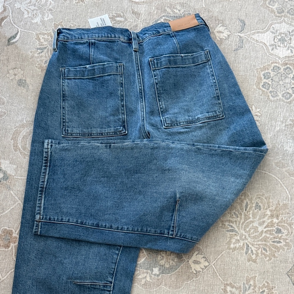 Dear John Barrel Style Blue Jeans sz 28 - Picture 4 of 6